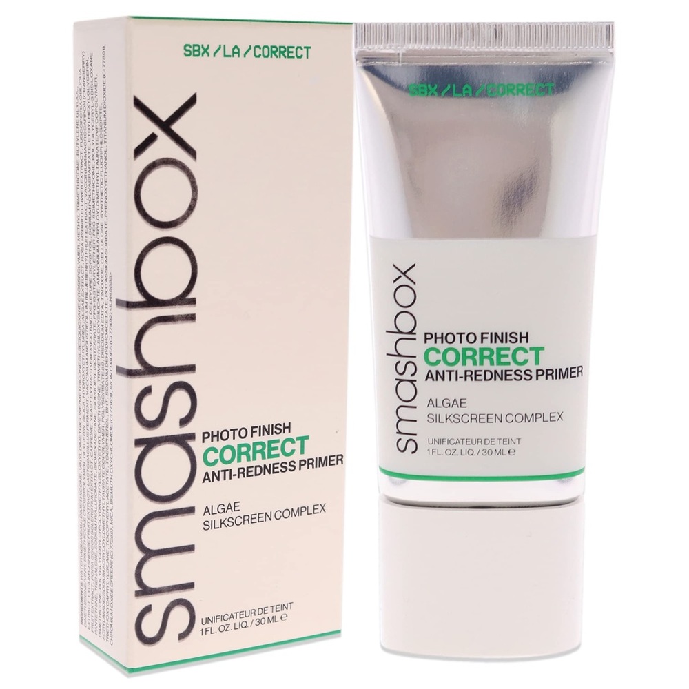 BNIB Smashbox Photo Finish Correct Anti-Redness Primer
